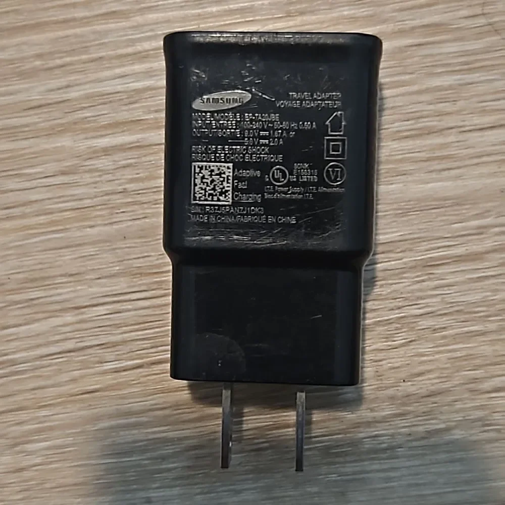Samsung Fast Adaptive Charger Original Wall Plug OEM EP-TA20JBE - With USB C (